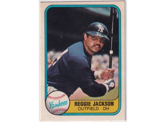 1981 Fleer Reggie Jackson