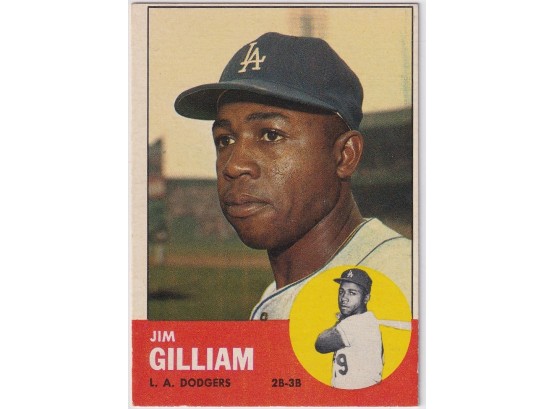 1963 Topps Jim Gilliam