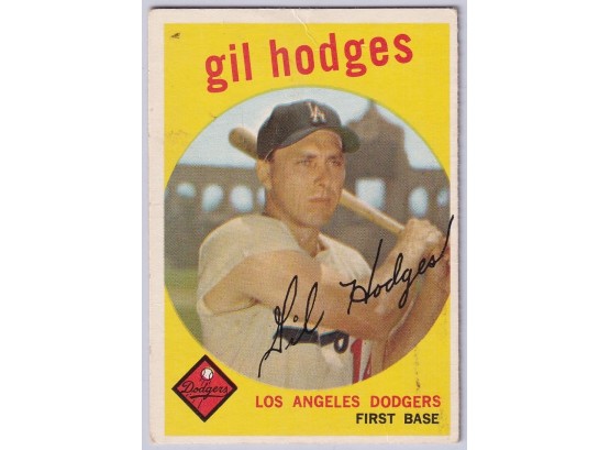 1959 Topps Gil Hodges