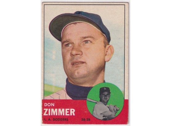 1963 Topps Don Zimmer