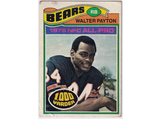 1977 Topps Walter Payton All Pro