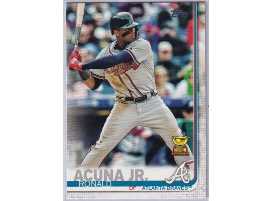 2019 Topps Ronald Acuna Jr All Star Rookie