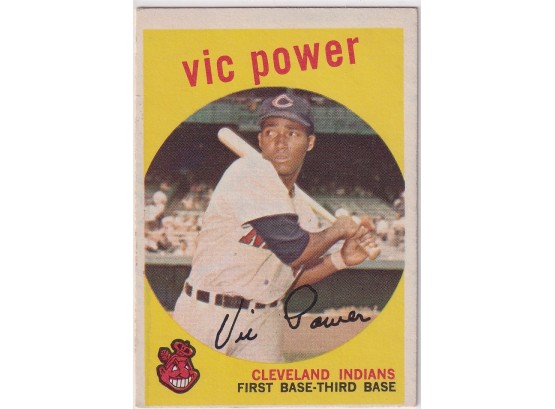 1959 Topps Vic Power