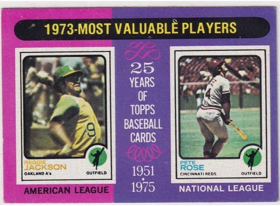 1975 Topps 1973 Most Valuable Players