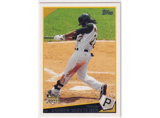 2009 Topps Andrew McCutchen Rookie Card