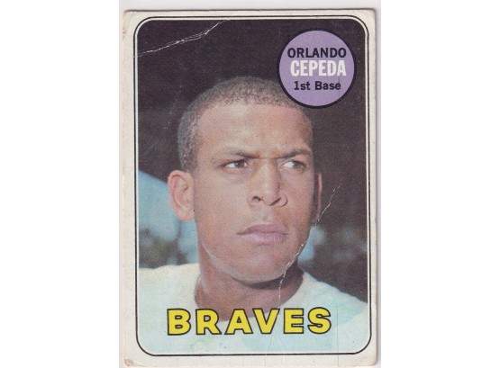1969 Topps Orlando Cepeda