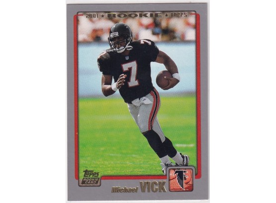 2001 Topps Michael Vick Rookie Card