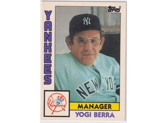 1984 Topps Yogi Berra