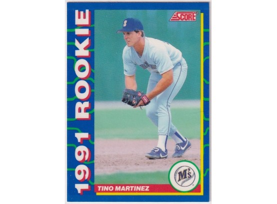 1991 Score Tino Martinez Rookie Card