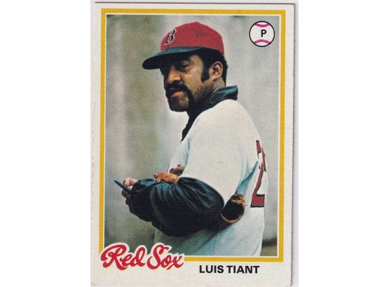 1978 Topps Luis Taint