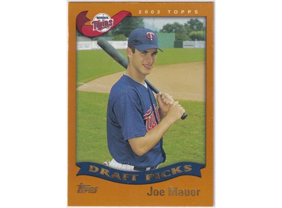 2002 Topps Joe Mauer Draft Picks