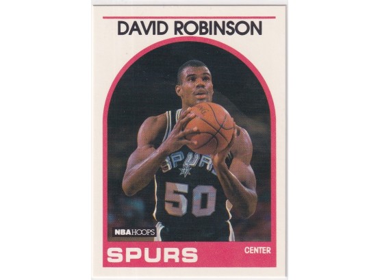 1989 NBA Hoops David Robinson Rookie
