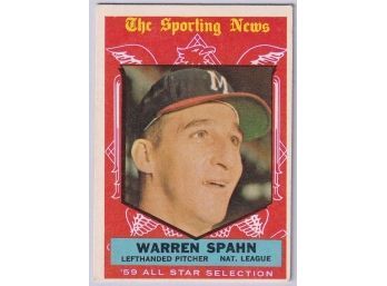 1959 Topps Warren Spahn All Star