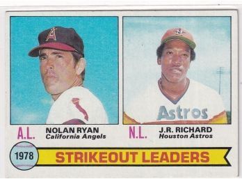 1979 Topps 1978 Strike Out Leaders
