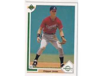 1991 Upper Deck Chipper Jones Top Prospects