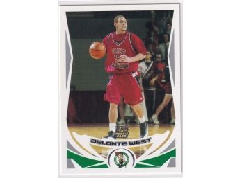 2004 Topps Delonte West Rookie Card