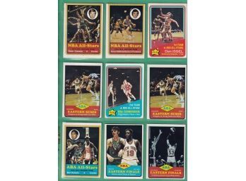 9 1970s Basketball Cards