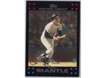 2007 Topps Mickey Mantle