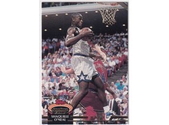1992 Topps Stadium Club Shaquille O'neal 92 Draft Rookie Card