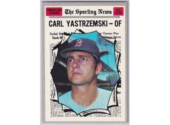 1970 Topps Carl Yastrzemski All Star