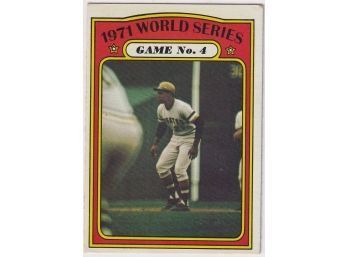 1972 Topps 1971 World Series Game 4