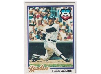1978 Topps Reggie Jackson All Star