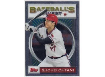 2020 Topps Baseball's Finest Shohei Ohtani