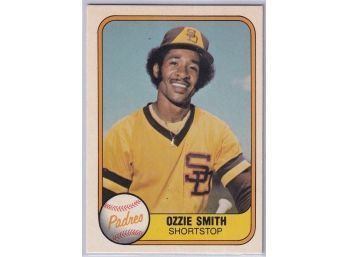 1981 Topps Ozzie Smith