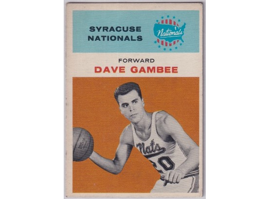 1961 Fleer Dave Gambee