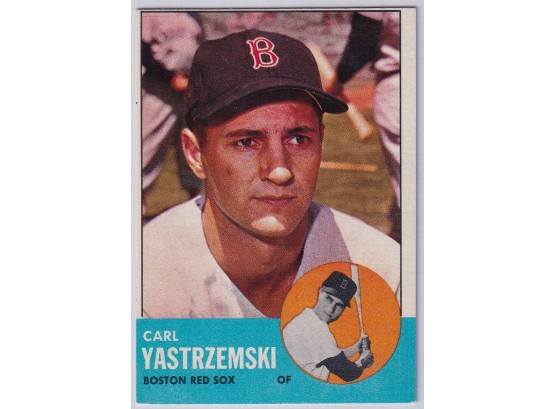 1963 Topps Carl Yastrzemski
