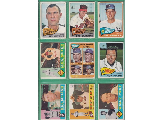 1960s Baseball Cards Various
