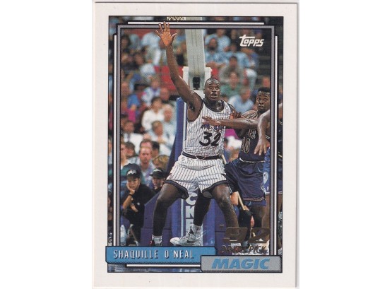 1992 Topps Shaquille O'neal 1992 Draft Pick Rookie Card
