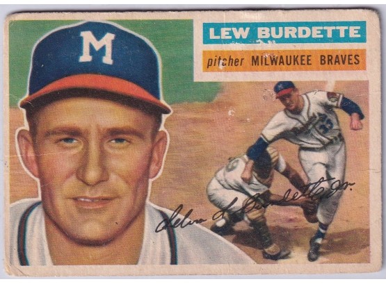 1956 Topps Lew Burdette