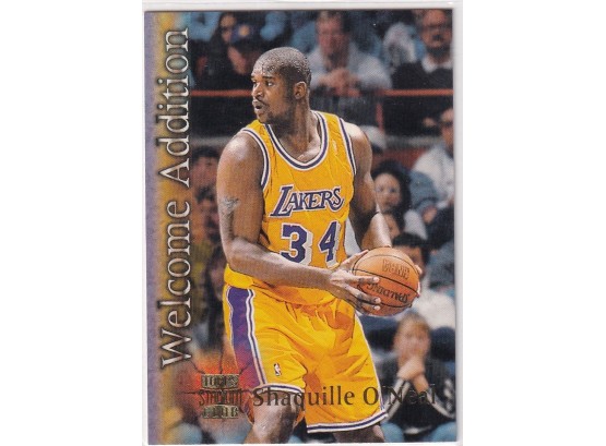 1997 Topps Stadium Club Shaquille O'neal Welcome Addition