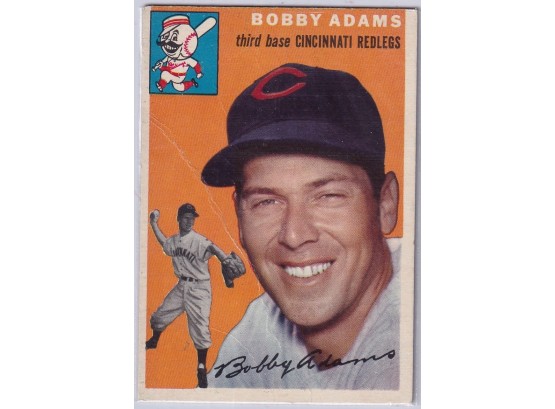 1954 Topps Bobby Adams