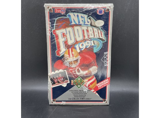 1991 Upper Deck NFL Football Wax Box Sealed