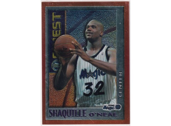 1996 Topps Finest Shaquille O'neal