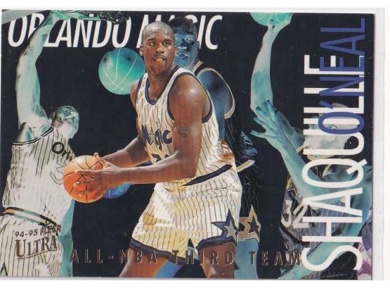 1994-95 Fleer Ultra Shaquille O'neal All NBA Third Team