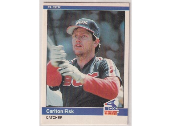 1984 Fleer Carlton Fisk