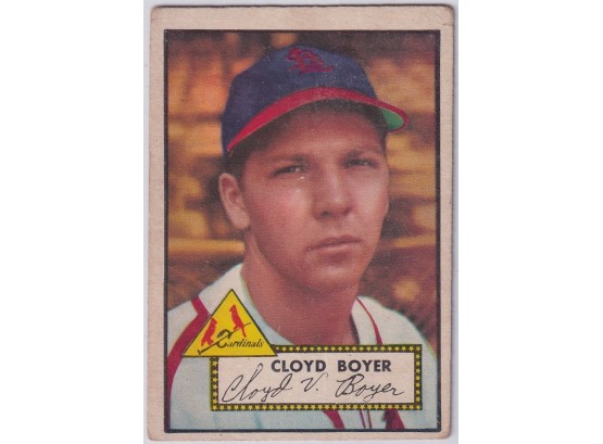 1952 Topps Cloyd Boyer