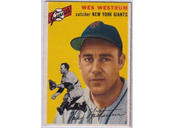 1954 Topps Wes Westrum