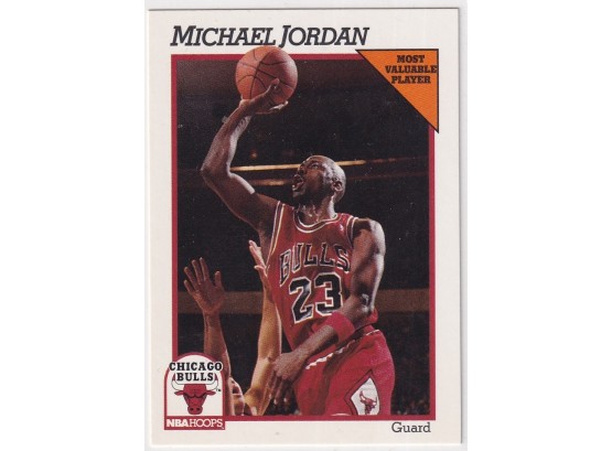 1991 NBA Hoops Michael Jordan MVP