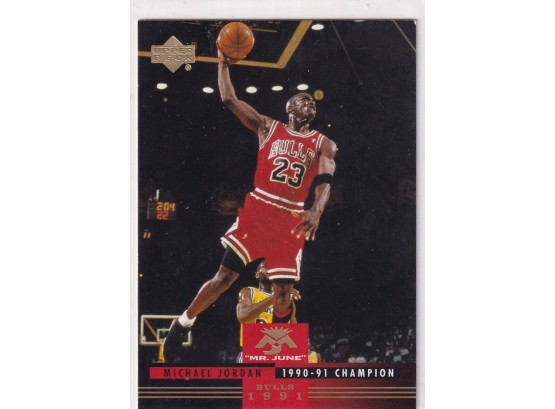 2008-09 Upper Deck Lineage Michael Jordan 1990-91  Champion