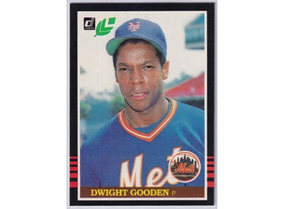 1985 Donruss Leaf Dwight Gooden Rookie Card