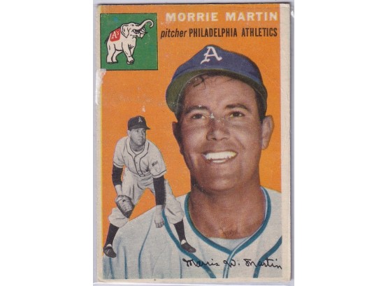 1954 Topps Morrie Martin