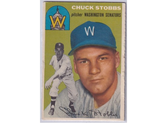 1954 Topps Chuck Stobbs