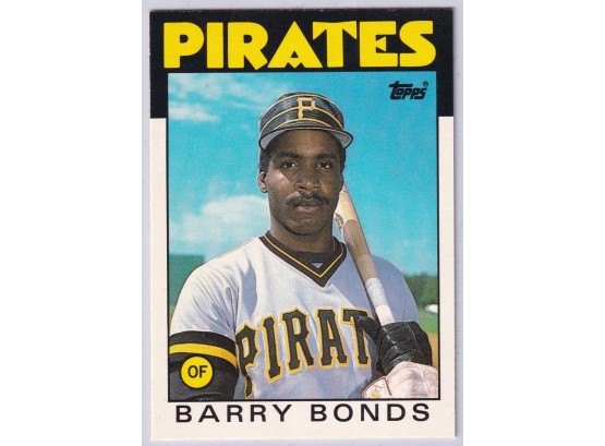 1986 Topps Barry Bonds
