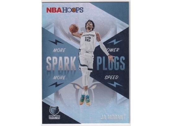 2020-21 Panini NBA Hoops Ja Morant Spark Plugs