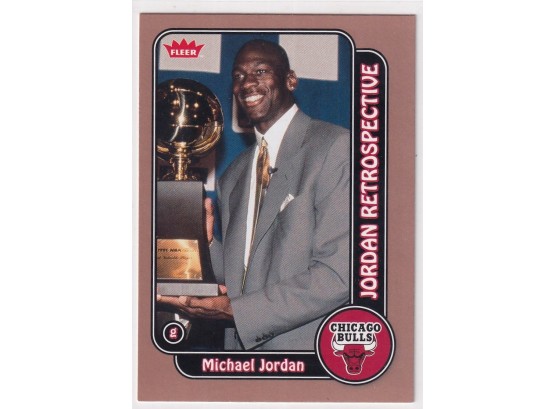 2008-09 Fleer Michael Jordan Jordan Retrospective