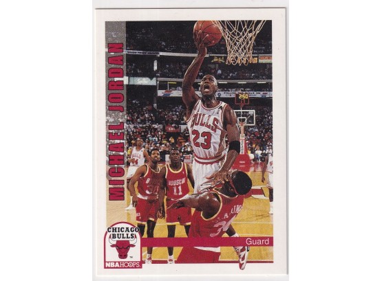 1992 NBA Hoops Michael Jordan